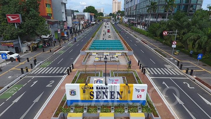 Hasil Kerja Anies Baswedan Revitalisasi Kawasan Pasar Senen