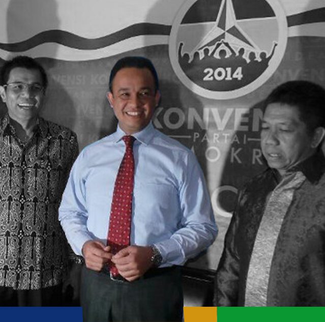 Anies baswedan di Konvensi Calon Presiden Partai Demokrat