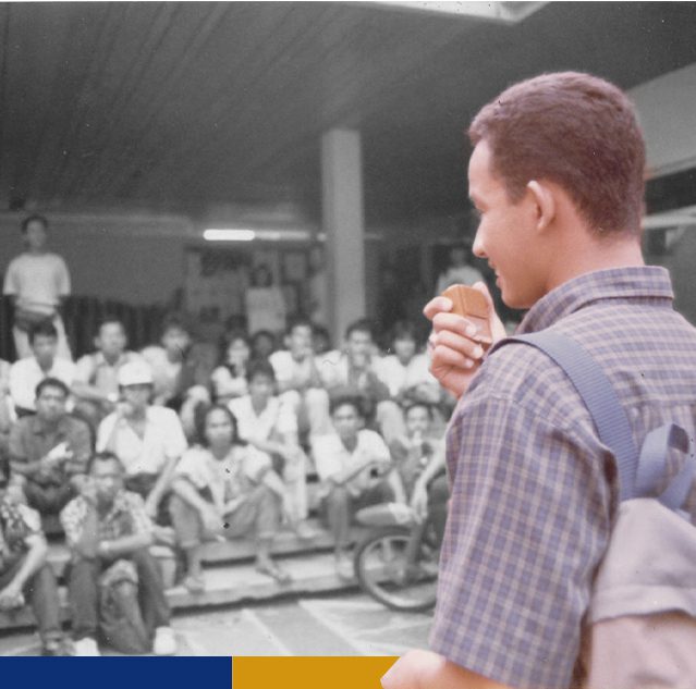 Anies terpilih untuk memimpin dan mengoordinasikan program orientasi bagi 4.500 mahasiswa baru Universitas Gadjah Mada