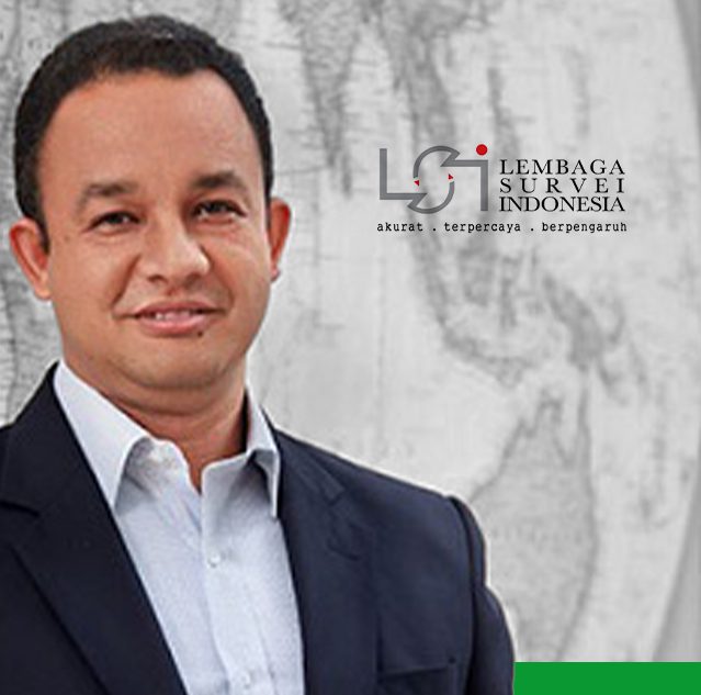 Anies bekerja sebagai Peneliti Senior di Lembaga Survei Indonesia