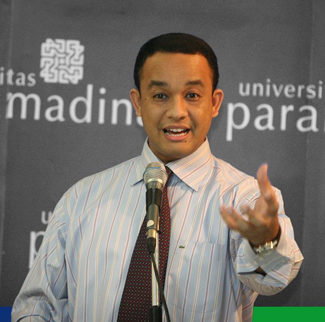 Anies menjadi rektor termuda di Indonesia (berusia 38 tahun) saat dipilih menjadi Rektor Universitas Paramadina