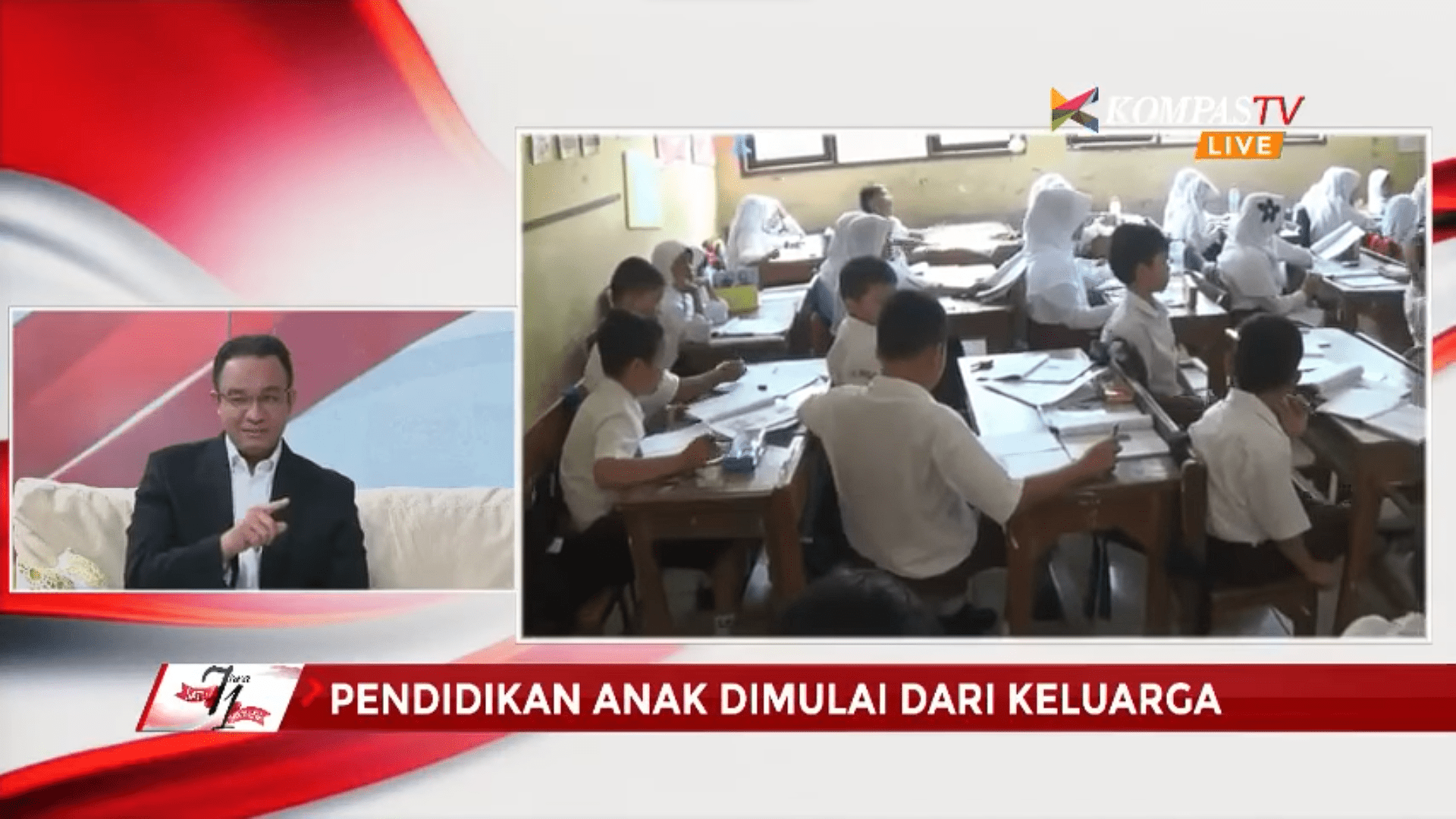 Kebijakan Anies Baswedan pendidikan berawal dari keluarga