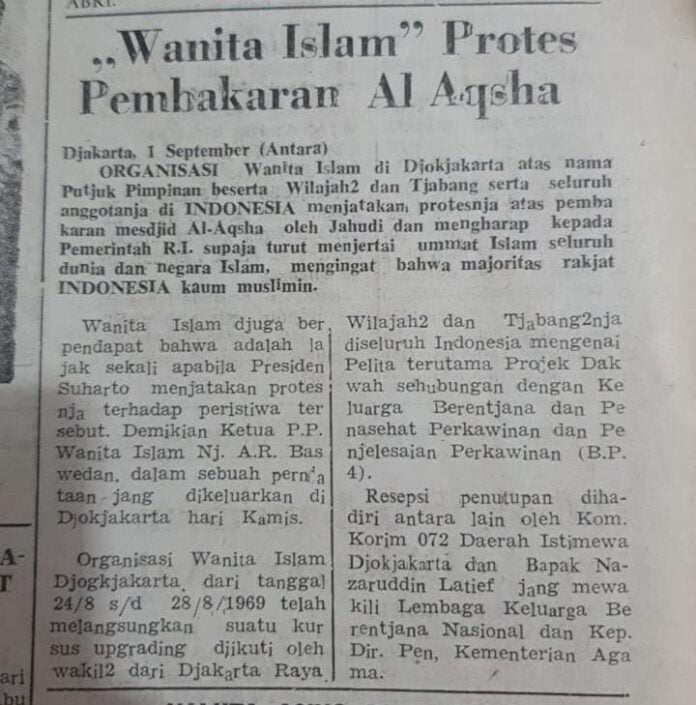 karya tulis Nenek Anies baswedan