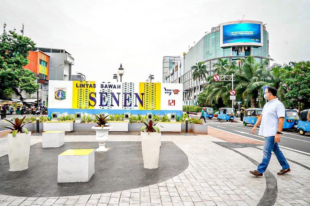 Karya Anies Baswedan di Kawasan Pasar Senen
