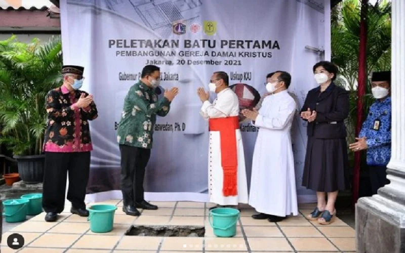 Rekam Jejak Anies Baswedan IMB tempat ibadah