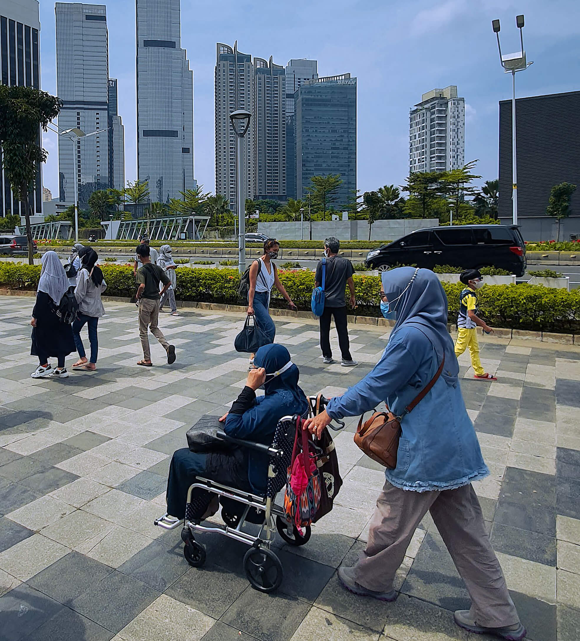 Rekam jejak Anies Baswedan membuat jalanan ramah disabilitas