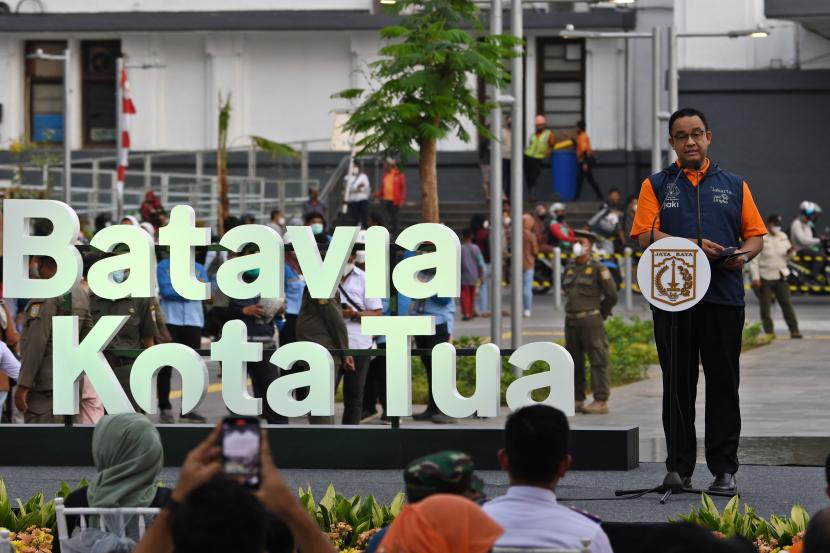 Rekam jejak Anies Baswedan revitalisasi Kota Tua